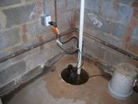 Commercial - Complete Installation of Sump Pump<br>(Including pit, pump, plumbing and electrical)