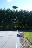 Lighting Post for Sports Court