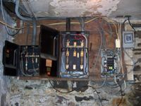 Residential - Electrical Renovation & Installation of Sub-Panel - Before