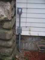 Residential - Outside Receptacle Installation